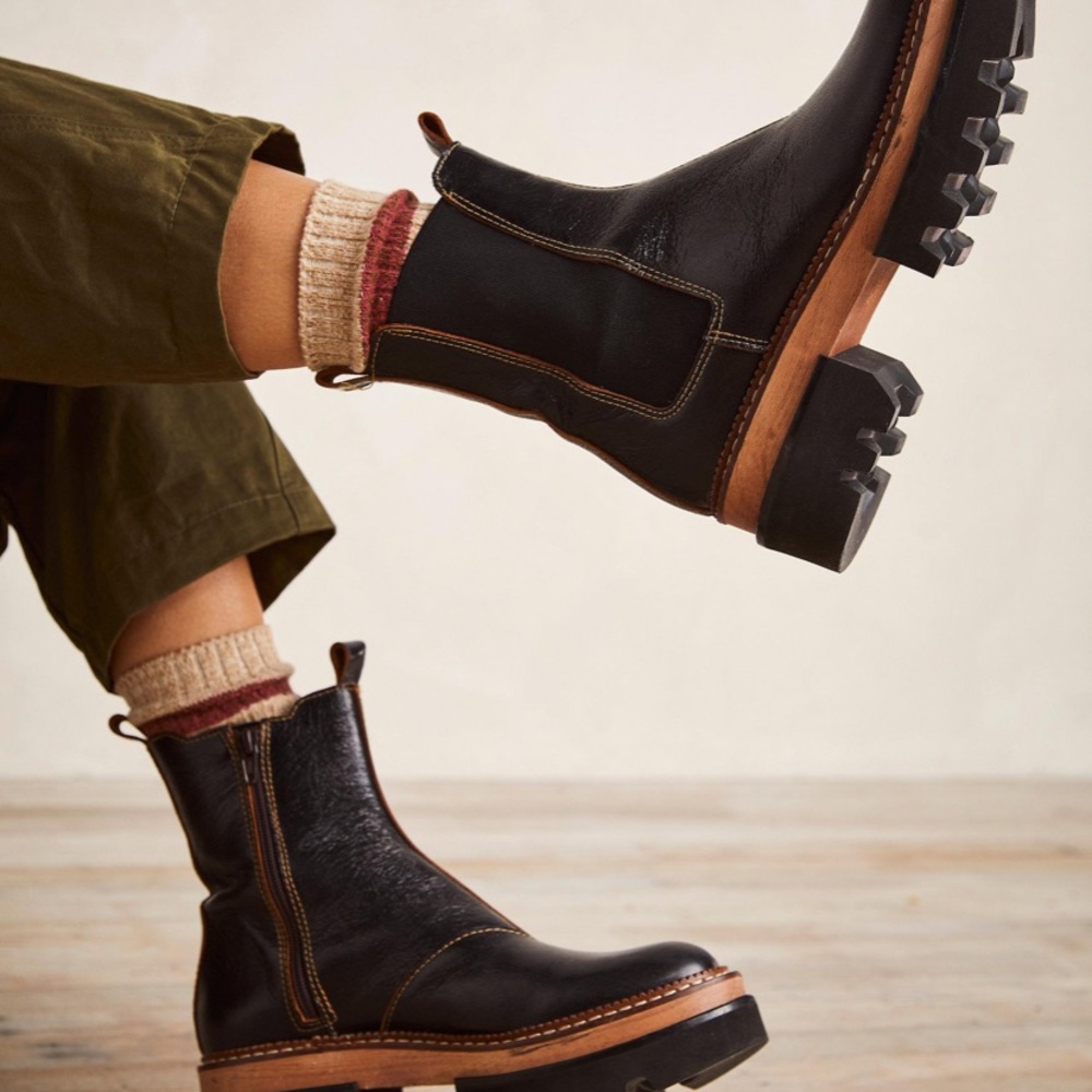 Free People Chelsea Clog Boots